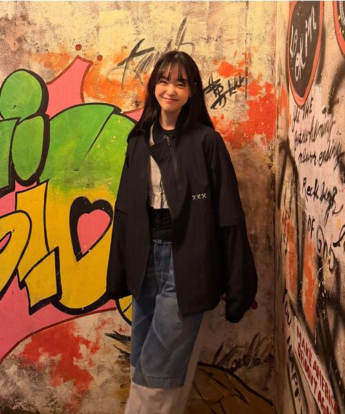 JAMIE WEST(ジェイミーウエスト)の「ナイロンデタッチャブルダブルジップウィンドブレーカー(ブラック)(ナイロンジャケット・レディース・その他・MEDIUM/LARGE/X-LARGE)」の19枚目の写真