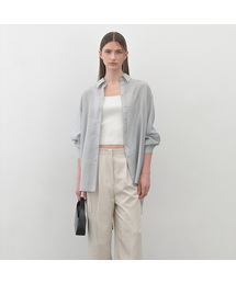 ASTER BACK RIBBON SHIRT(BL-4300)