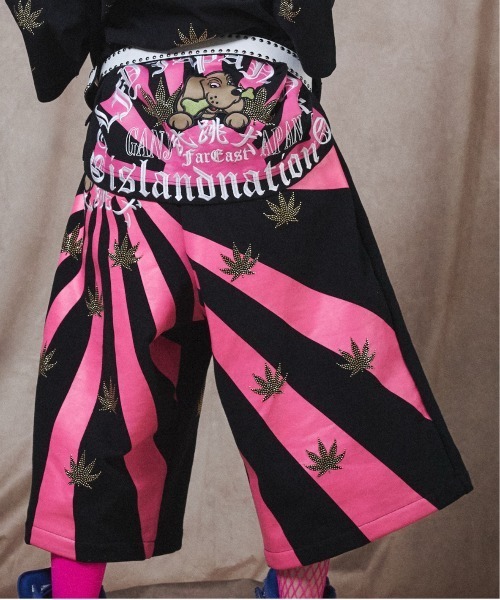 GALFY(ガルフィー)の「『GALFY/ガルフィー』ガンジャパンショーツ【Z】(その他パンツ・レディース・ブラック・XL/L)」の1枚目の写真