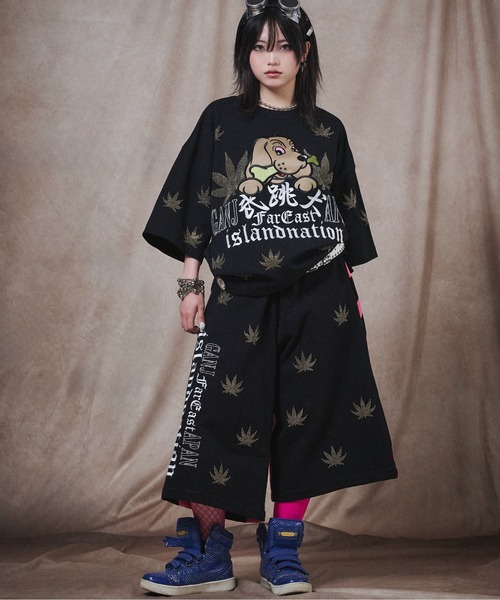GALFY(ガルフィー)の「『GALFY/ガルフィー』ガンジャパンショーツ【Z】(その他パンツ・レディース・ブラック・XL/L)」の4枚目の写真