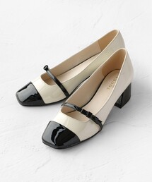 RIBBON CROSSING PUMPS メリージェーン パンプス