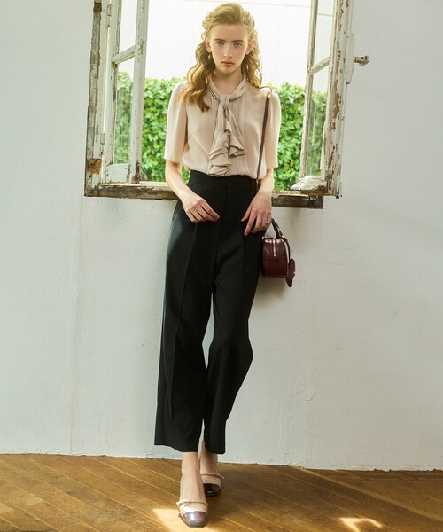 TOCCA(トッカ)の「RIBBON CROSSING PUMPS メリージェーン パンプス(パンプス・レディース・アイボリー系/ベージュ系/ブラック系・37/36/35/39/38)」の10枚目の写真