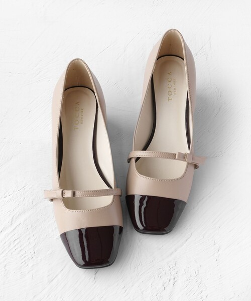 TOCCA(トッカ)の「RIBBON CROSSING PUMPS メリージェーン パンプス(パンプス・レディース・アイボリー系/ベージュ系/ブラック系・37/36/35/39/38)」の18枚目の写真