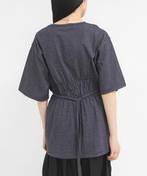 KBF | ビスチェデザインBIGボーダーTEE(Tシャツ/カットソー)