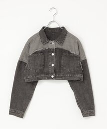 VENCEEXCHANGE | クロップド丈Gジャン(デニムジャケット)