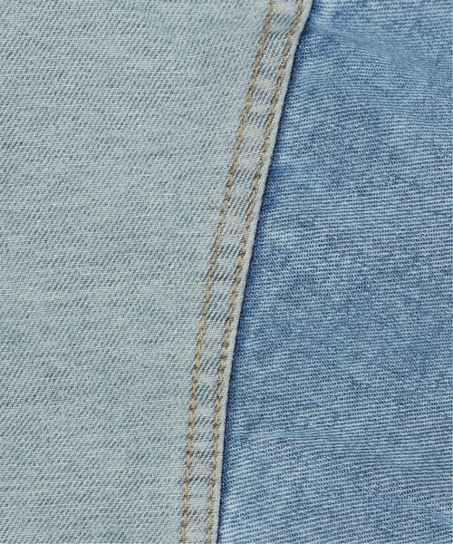 VENCEEXCHANGE（ヴァンスエクスチェンジ）の「クロップド丈Gジャン（デニムジャケット・レディース・ブラック/ネイビー・FREE）」の12枚目の写真