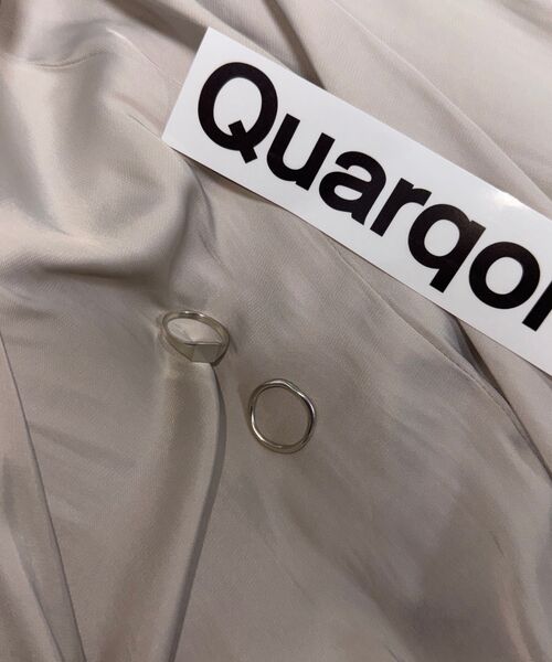 QUARQOR（クォルコア）の「#9113 silver92.5 RING（リング・レディース・その他・X-SMALL/SMALL/MEDIUM/LARGE/X-LARGE）」の2枚目の写真