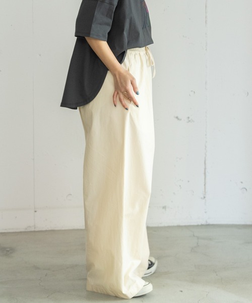 POU DOU DOU（プードゥドゥ）の「ドロストイージーワイドパンツ（その他パンツ・レディース・ラベンダー/ブルー系その他/キナリ・3）」の14枚目の写真