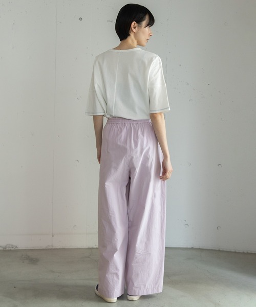 POU DOU DOU（プードゥドゥ）の「ドロストイージーワイドパンツ（その他パンツ・レディース・ラベンダー/ブルー系その他/キナリ・3）」の17枚目の写真