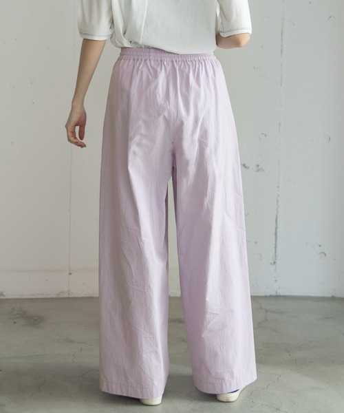 POU DOU DOU（プードゥドゥ）の「ドロストイージーワイドパンツ（その他パンツ・レディース・ラベンダー/ブルー系その他/キナリ・3）」の20枚目の写真