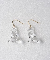 HARIO Lampwork Factory | ピアス ゴールデンレトリバー GF(ピアス(両耳用))