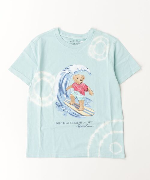 POLO RALPH LAUREN CHILDRENSWEAR(ポロ ラルフ ローレン チルドレンズウェア)の「タイダイ Polo ベア コットン Tシャツ(Tシャツ/カットソー・キッズ・ブルー・L)」の3枚目の写真