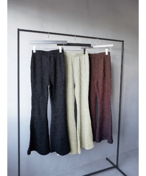 sahara(サハラ)の「Puff Jacquard Stretch Pants(その他パンツ・レディース・ライトグリーン/ブラック・S/M)」の19枚目の写真