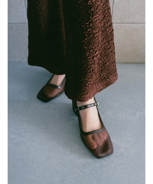 sahara(サハラ)の「Puff Jacquard Stretch Pants(その他パンツ・レディース・ライトグリーン/ブラック・S/M)」の8枚目の写真