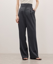 ADAM ET ROPE'（アダムエロペ）の「【サステナブル】ナロースラックス/接触冷感/防シワ/遮熱/UVカット（スラックス）」