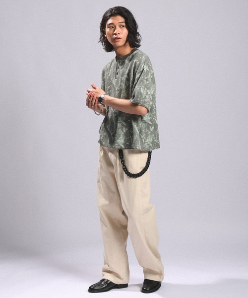 RAGEBLUE(レイジブルー)の「Vintage Denim Buggy Straight Pants / ヴィンテージライク/デニムバギーパンツ(デニムパンツ・メンズ・ブラウン/オフホワイト/ブルー/ダークグレー・LARGE/SMALL/MEDIUM)」の6枚目の写真