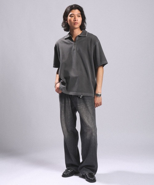 RAGEBLUE(レイジブルー)の「Vintage Denim Buggy Straight Pants / ヴィンテージライク/デニムバギーパンツ(デニムパンツ・メンズ・ブラウン/オフホワイト/ブルー/ダークグレー・LARGE/SMALL/MEDIUM)」の13枚目の写真