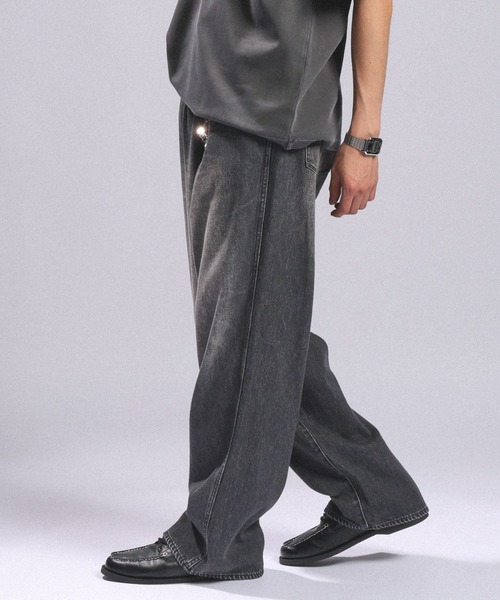 Vintage Denim Buggy Straight Pants / ヴィンテージライク/デニム