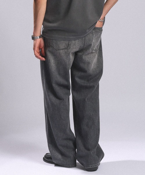 RAGEBLUE(レイジブルー)の「Vintage Denim Buggy Straight Pants / ヴィンテージライク/デニムバギーパンツ(デニムパンツ・メンズ・ブラウン/オフホワイト/ブルー/ダークグレー・LARGE/SMALL/MEDIUM)」の19枚目の写真