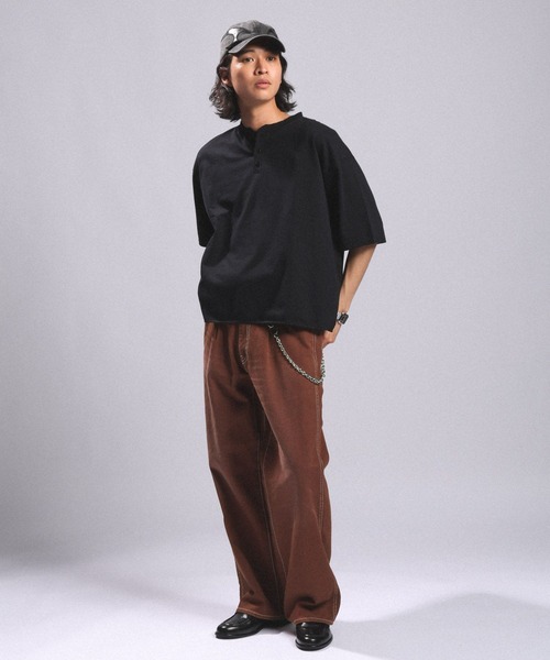 RAGEBLUE(レイジブルー)の「Vintage Denim Buggy Straight Pants / ヴィンテージライク/デニムバギーパンツ(デニムパンツ・メンズ・ブラウン/オフホワイト/ブルー/ダークグレー・LARGE/SMALL/MEDIUM)」の21枚目の写真