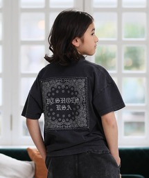 DC | DC/ディーシー キッズ 半袖 Tシャツ バックプリント ペイズリー柄 YST262505(Tシャツ/カットソー)