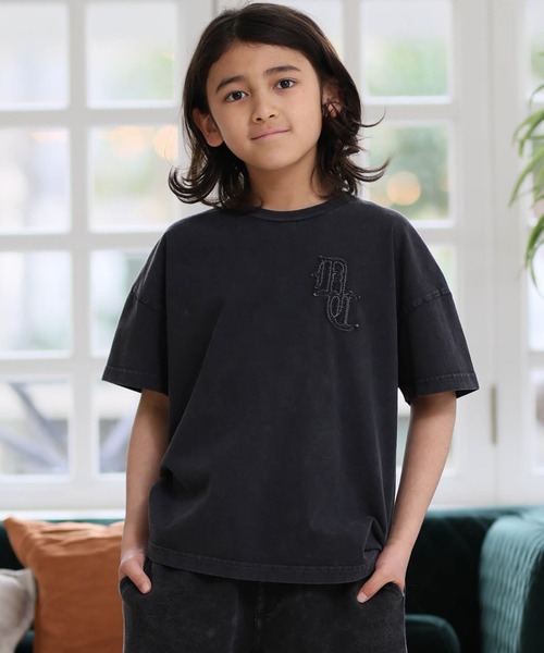 DC(ディーシー)の「DC/ディーシー キッズ 半袖 Tシャツ バックプリント ペイズリー柄 YST262505(Tシャツ/カットソー・キッズ・ブラック/グレイッシュベージュ・100cm/110cm/120cm/130cm/140cm/150cm/160cm)」の9枚目の写真