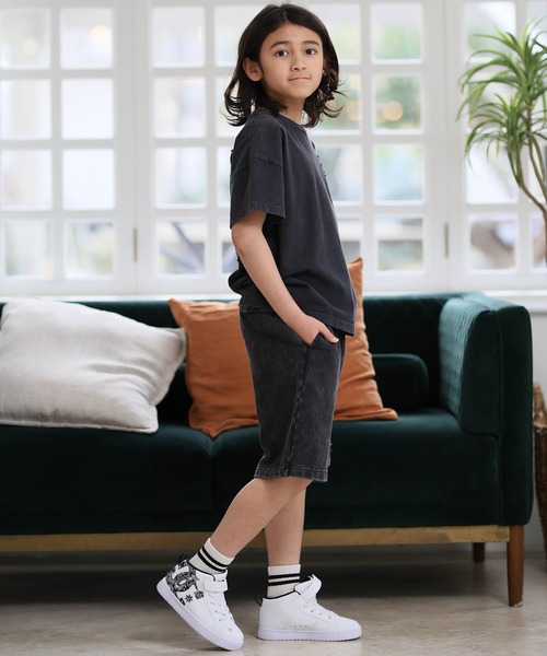 DC(ディーシー)の「DC/ディーシー キッズ 半袖 Tシャツ バックプリント ペイズリー柄 YST262505(Tシャツ/カットソー・キッズ・ブラック/グレイッシュベージュ・100cm/110cm/120cm/130cm/140cm/150cm/160cm)」の13枚目の写真