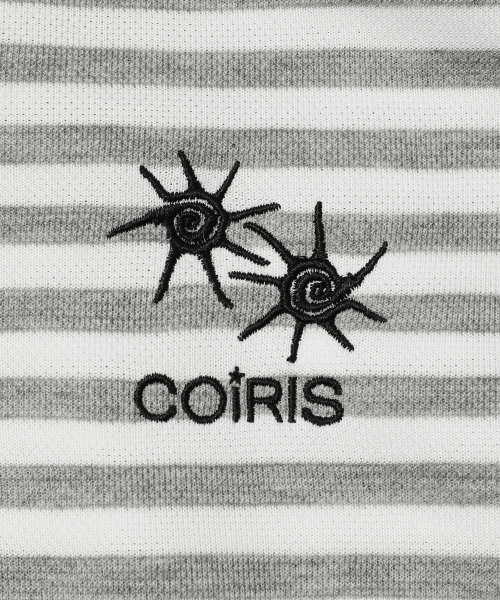 COIRIS_（コイリス）の「セイナナグランストライプフードジップアップ（パーカー・レディース・グレー系1・FREE）」の3枚目の写真