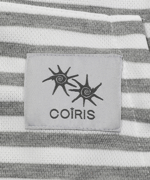 COIRIS_（コイリス）の「セイナナグランストライプフードジップアップ（パーカー・レディース・グレー系1・FREE）」の5枚目の写真