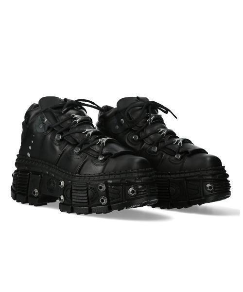 NEW ROCK(ニューロック)の「NEW ROCK/ニューロック/M-WALL106-S25(ブーツ・メンズ・ブラック・43/41/42)」の9枚目の写真