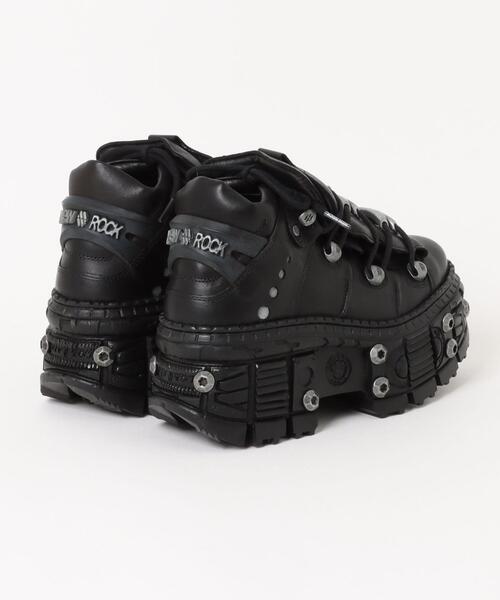 NEW ROCK(ニューロック)の「NEW ROCK/ニューロック/M-WALL106-S25(ブーツ・メンズ・ブラック・43/41/42)」の4枚目の写真