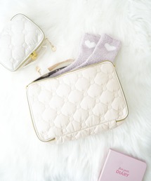 SAC'S BARJean（サックスバージーン）の「【miffy/ミッフィー】 チャーム付き キルティングトラベルインナーケース（M）（ポーチ）」