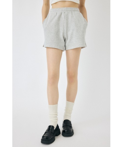 MOUSSY(マウジー)の「【EC・一部店舗限定】SWEAT TRACK ショーツ(スウェットパンツ・レディース・ブラック/杢グレー・FREE)」の13枚目の写真