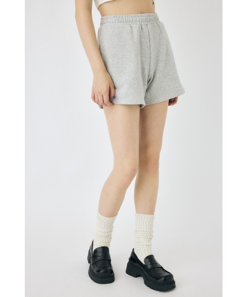 MOUSSY(マウジー)の「【EC・一部店舗限定】SWEAT TRACK ショーツ(スウェットパンツ・レディース・ブラック/杢グレー・FREE)」の17枚目の写真