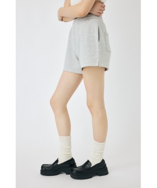 MOUSSY(マウジー)の「【EC・一部店舗限定】SWEAT TRACK ショーツ(スウェットパンツ・レディース・ブラック/杢グレー・FREE)」の18枚目の写真