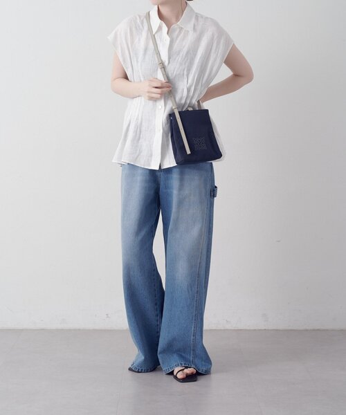 russet(ラシット)の「【撥水】ナイロンミニショルダーバッグ(ショルダーバッグ・レディース・ネイビー/サックスブルー/ブラウン・FREE)」の13枚目の写真