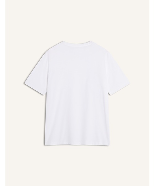 Maison Kitsune(メゾンキツネ)の「POETIC SCRIPT LIGHT REGULAR TEE-SHIRT(Tシャツ/カットソー・メンズ・ホワイト・XS/L/M/S)」の2枚目の写真