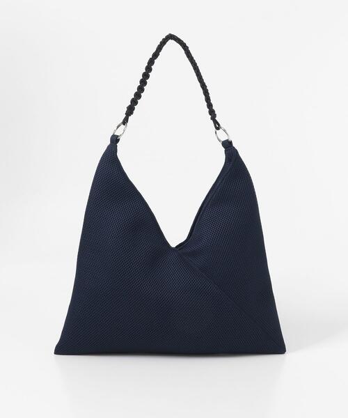 URBAN RESEARCH Sonny Label（アーバンリサーチサニーレーベル）の「メッシュトライアングルバッグ（トートバッグ・レディース・ブラック/グレー/ネイビー・ONE）」の15枚目の写真