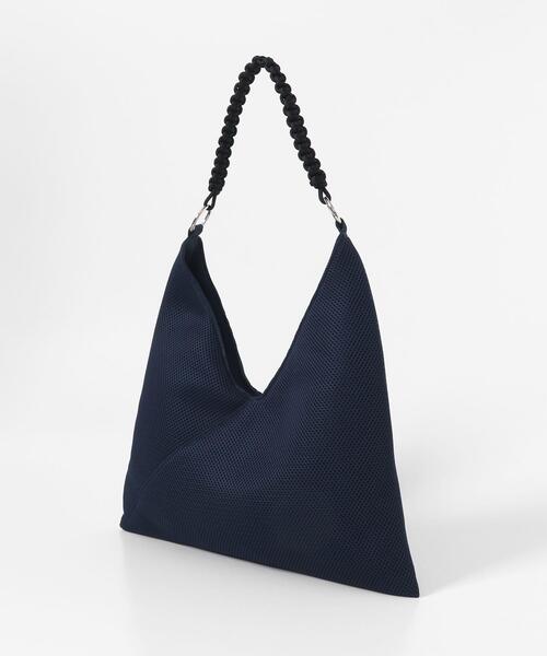URBAN RESEARCH Sonny Label（アーバンリサーチサニーレーベル）の「メッシュトライアングルバッグ（トートバッグ・レディース・ブラック/グレー/ネイビー・ONE）」の16枚目の写真