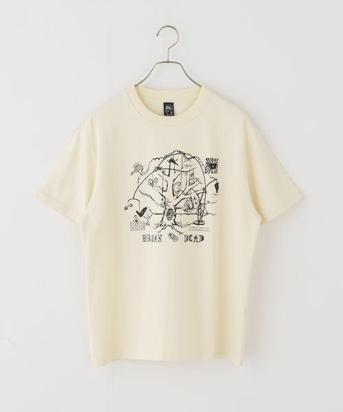 BRAIN DEAD（ブレインデット）の「【BRAIN DEAD/ブレインデッド】ORACLE T-SHIRT（Tシャツ/カットソー・レディース・アイボリー・MEDIUM/SMALL）」の9枚目の写真
