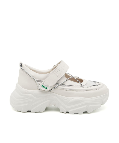 CLLIB(クリブ)の「ATYP SAIL スタンディングスニーカー 6.5CM-CL0502 (2カラー)(スニーカー・レディース・オフホワイト/クリアブラック/ホワイト・25cm/23cm/23.5cm/24cm/24.5cm)」の5枚目の写真