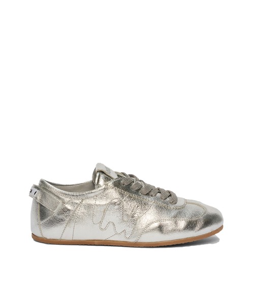 MSGM(エムエスジーエム)の「Metallic Silver Super Flat スニーカー(スニーカー・レディース・シルバー・38/39/37)」の6枚目の写真