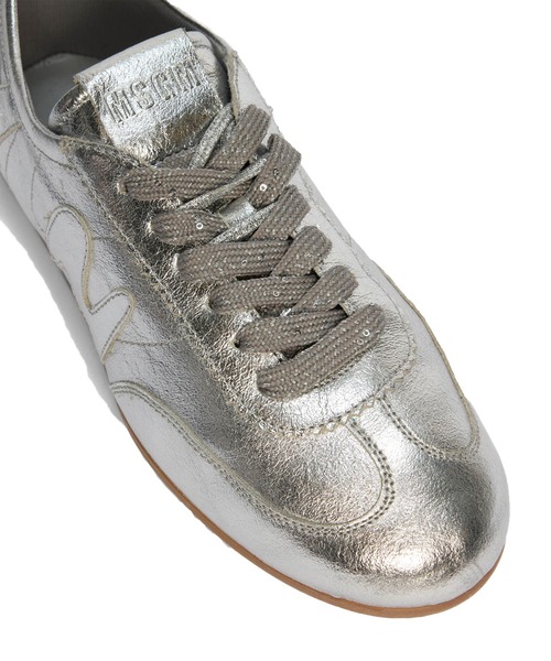 MSGM(エムエスジーエム)の「Metallic Silver Super Flat スニーカー(スニーカー・レディース・シルバー・38/39/37)」の3枚目の写真
