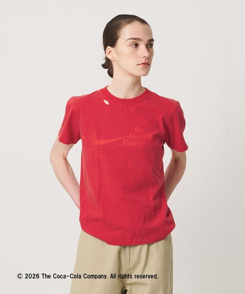 GOOD ROCK SPEED（グッドロックスピード）の「【別注】＜GOOD ROCK SPEED＞COKE ショートスリーブ Tシャツ（Tシャツ/カットソー・レディース・レッド/ホワイト・FREE）」の16枚目の写真