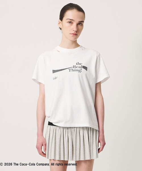 GOOD ROCK SPEED（グッドロックスピード）の「【別注】＜GOOD ROCK SPEED＞COKE ショートスリーブ Tシャツ（Tシャツ/カットソー・レディース・レッド/ホワイト・FREE）」の19枚目の写真