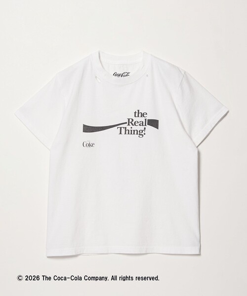 GOOD ROCK SPEED（グッドロックスピード）の「【別注】＜GOOD ROCK SPEED＞COKE ショートスリーブ Tシャツ（Tシャツ/カットソー・レディース・レッド/ホワイト・FREE）」の4枚目の写真