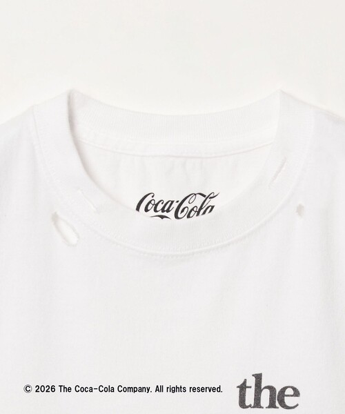 GOOD ROCK SPEED（グッドロックスピード）の「【別注】＜GOOD ROCK SPEED＞COKE ショートスリーブ Tシャツ（Tシャツ/カットソー・レディース・レッド/ホワイト・FREE）」の6枚目の写真