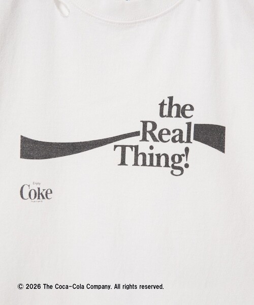 GOOD ROCK SPEED（グッドロックスピード）の「【別注】＜GOOD ROCK SPEED＞COKE ショートスリーブ Tシャツ（Tシャツ/カットソー・レディース・レッド/ホワイト・FREE）」の10枚目の写真