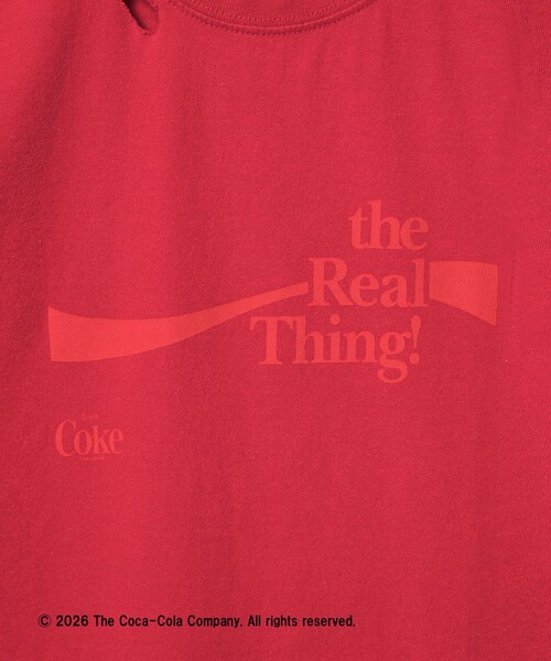 GOOD ROCK SPEED（グッドロックスピード）の「【別注】＜GOOD ROCK SPEED＞COKE ショートスリーブ Tシャツ（Tシャツ/カットソー・レディース・レッド/ホワイト・FREE）」の12枚目の写真