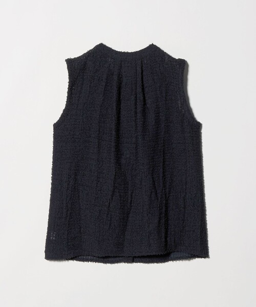 A DAY IN THE LIFE UNITED ARROWS(アデイインザライフユナイテッドアローズ)の「エンブロイダリー ノースリーブブラウス<A DAY IN THE LIFE>(シャツ/ブラウス・レディース・ネイビー/オフホワイト/ブラック・FREE)」の10枚目の写真